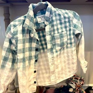 Sovereign code boys 2t flannel shirt